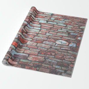 Ziegelmauer Geschenkpapier