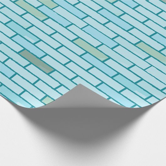 Ziegelmauer Geschenkpapier