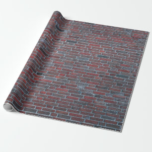 Ziegelmauer Geschenkpapier