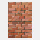Ziegelmauer Geschirrtuch (Vertikal)