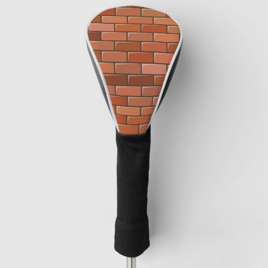 Ziegelmauer Golf Headcover (Vorderseite)