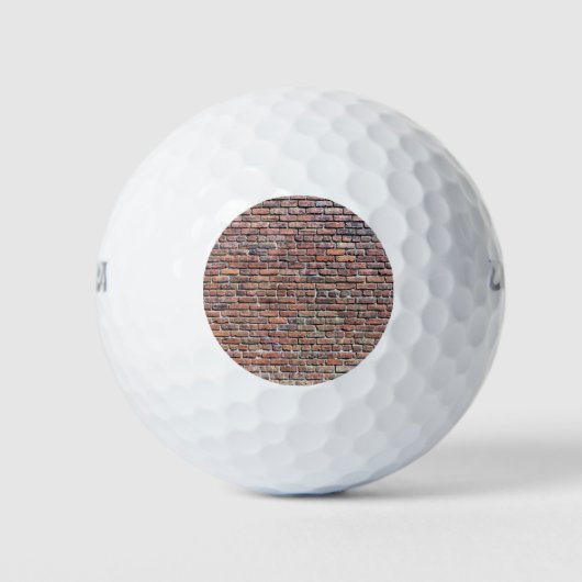 Ziegelmauer Golfball (Vorderseite)