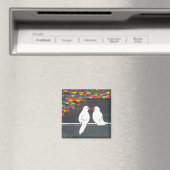 Ziegelmauer: Graffiti-Mauer Magnet (In Situ (Geschirrspüler))