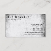 Ziegelmauer: Graffiti-Mauer Visitenkarte (Rückseite)