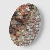 Ziegelmauer Große Wanduhr (Winkel)