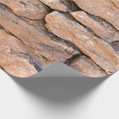 Ziegelmauer. Hintergrund aus Ziegelsteinen. B Geschenkpapier (Ecke)