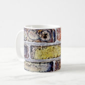 Ziegelmauer Kaffeetasse (Vorderseite Links)