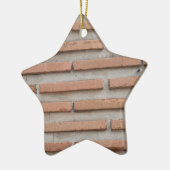 Ziegelmauer Keramikornament (Links)