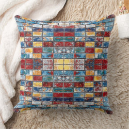 Ziegelmauer Kissen