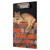 Ziegelmauer Klemmbrett (Links)