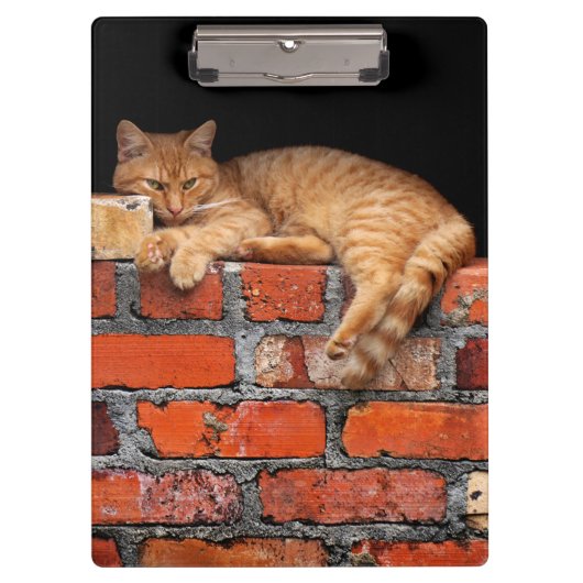 Ziegelmauer Klemmbrett (Vorderseite)