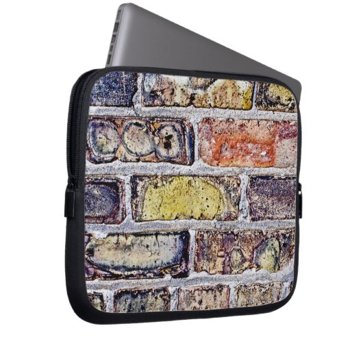 Ziegelmauer Laptopschutzhülle (Vorne Rechts)