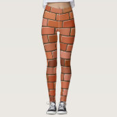 Ziegelmauer Leggings (Vorderseite)