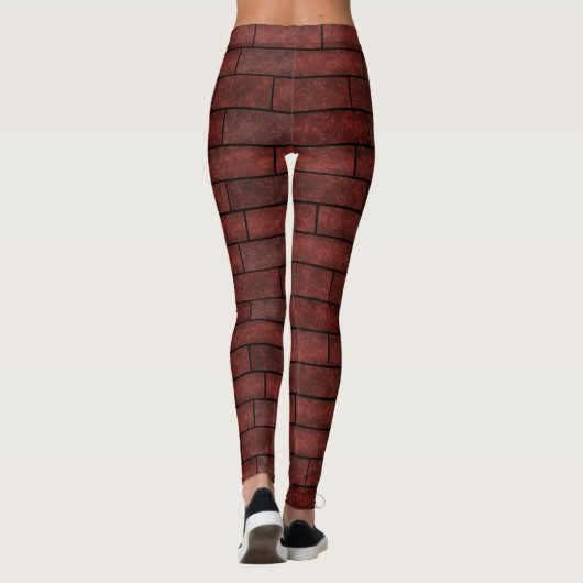 Ziegelmauer Leggings (Rückseite)