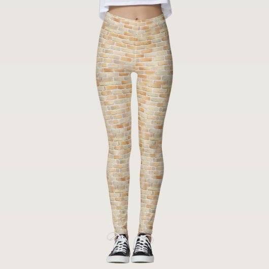 Ziegelmauer Leggings (Vorderseite)