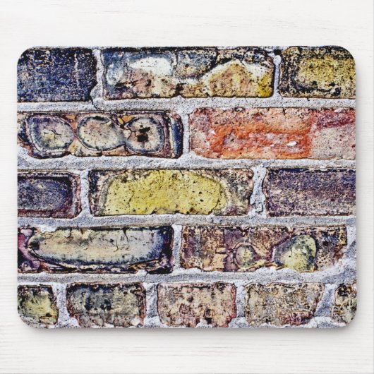 Ziegelmauer Mousepad (Vorne)