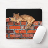 Ziegelmauer Mousepad (Mit Mouse)