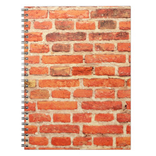 Ziegelmauer Notizblock