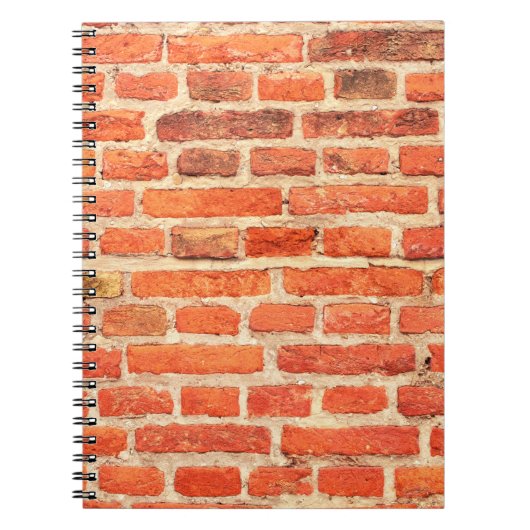 Ziegelmauer Notizblock (Vorderseite)