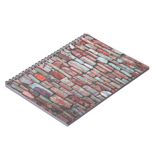 Ziegelmauer Notizblock (Linke Seite)