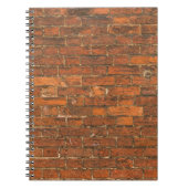 Ziegelmauer Notizblock (Vorderseite)