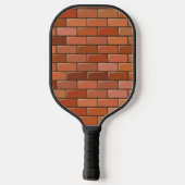 Ziegelmauer Pickleball Schläger (Rückseite)