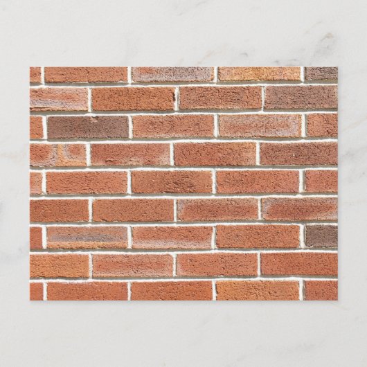 Ziegelmauer Postkarte (Vorderseite)