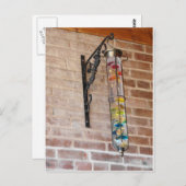 Ziegelmauer Postkarte (Vorne/Hinten)