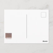 Ziegelmauer Postkarte (Rückseite)