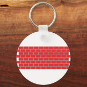 Ziegelmauer Schlüsselanhänger (Vorderseite)