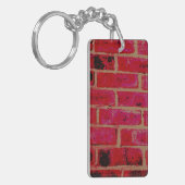 Ziegelmauer Schlüsselanhänger (Vorderseite links)