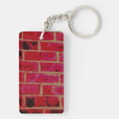 Ziegelmauer Schlüsselanhänger (Rückseite)