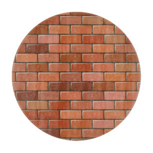 Ziegelmauer Schneidebrett