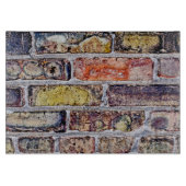 Ziegelmauer Schneidebrett (Vorderseite)