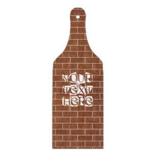 Ziegelmauer-Schneidebrett mit benutzerdefiniertem Schneidebrett