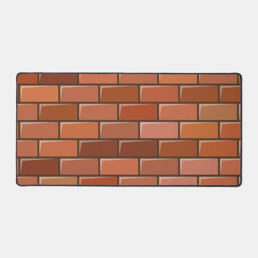 Ziegelmauer Schreibtischunterlage (Vorderseite)