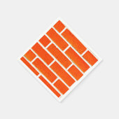 Ziegelmauer Serviette (Ecke)