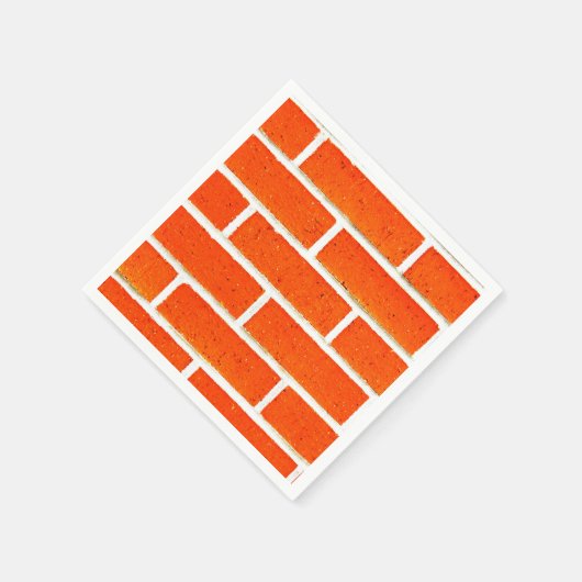 Ziegelmauer Serviette (Ecke)