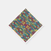 Ziegelmauer Serviette (Ecke)