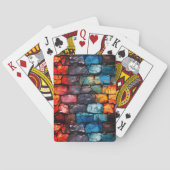 Ziegelmauer Spielkarten (Rückseite)