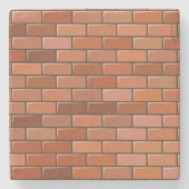 Ziegelmauer Steinuntersetzer (Vorderseite)