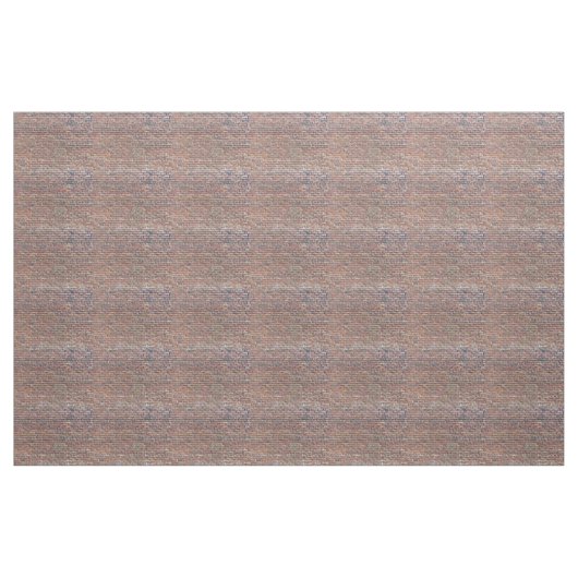 Ziegelmauer Stoff (Fat Quarter (45,7 x 55,9 cm))