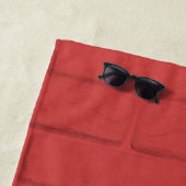 Ziegelmauer Strandtuch (Beispiel)