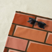 Ziegelmauer Strandtuch (Beispiel)