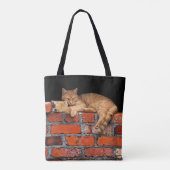 Ziegelmauer Tasche (Rückseite)