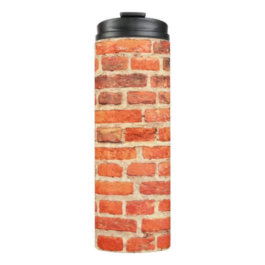 Ziegelmauer Thermosbecher (Vorderseite)