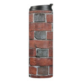 Ziegelmauer Thermosbecher (Nach links gedreht)