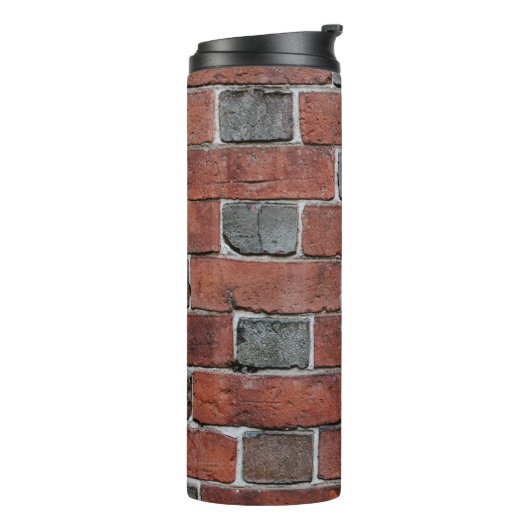 Ziegelmauer Thermosbecher (Nach links gedreht)