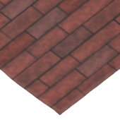 Ziegelmauer Tischdecke (Schrägansicht)