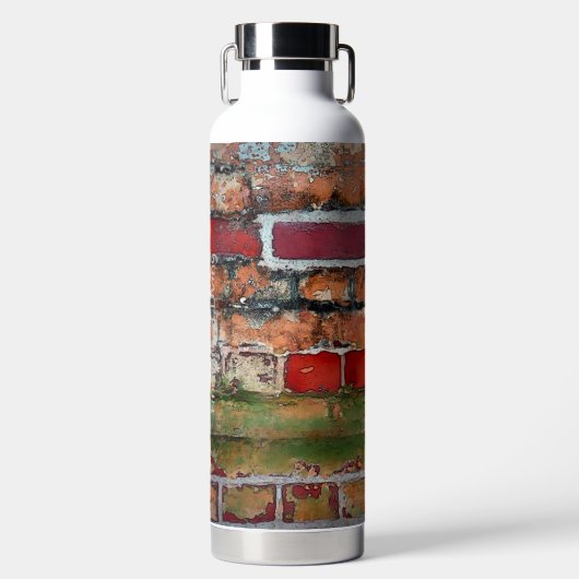 Ziegelmauer Trinkflasche (Vorderseite)